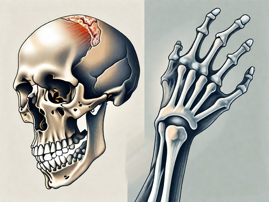 What distinguishes rheumatoid arthritis from osteoarthritis?