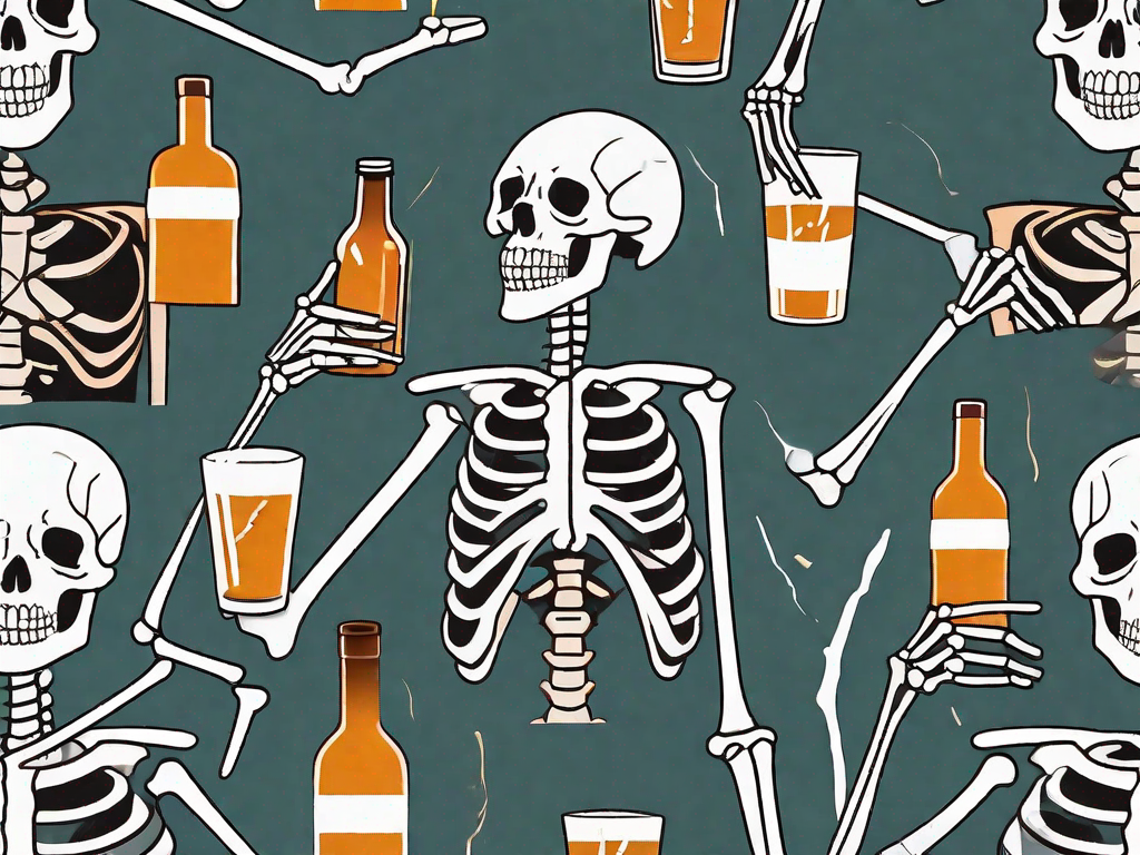 Can lifestyle habits like smoking and drinking affect bone health?