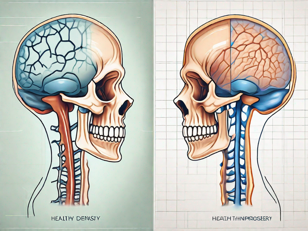 How does estrogen loss during menopause affect bones?