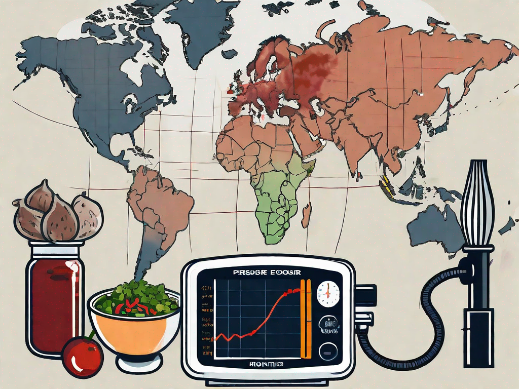 How does ethnicity affect the risk of developing hypertension?