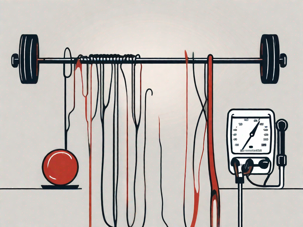 How does strength training affect blood pressure?